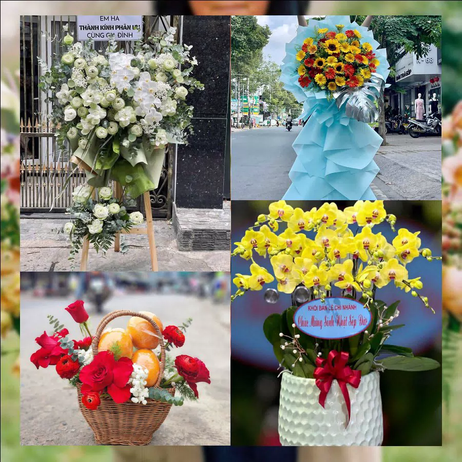 Mẫu hoa tươi tại Shop Hoa Tươi Phường Đồng Nguyên, Bắc Ninh