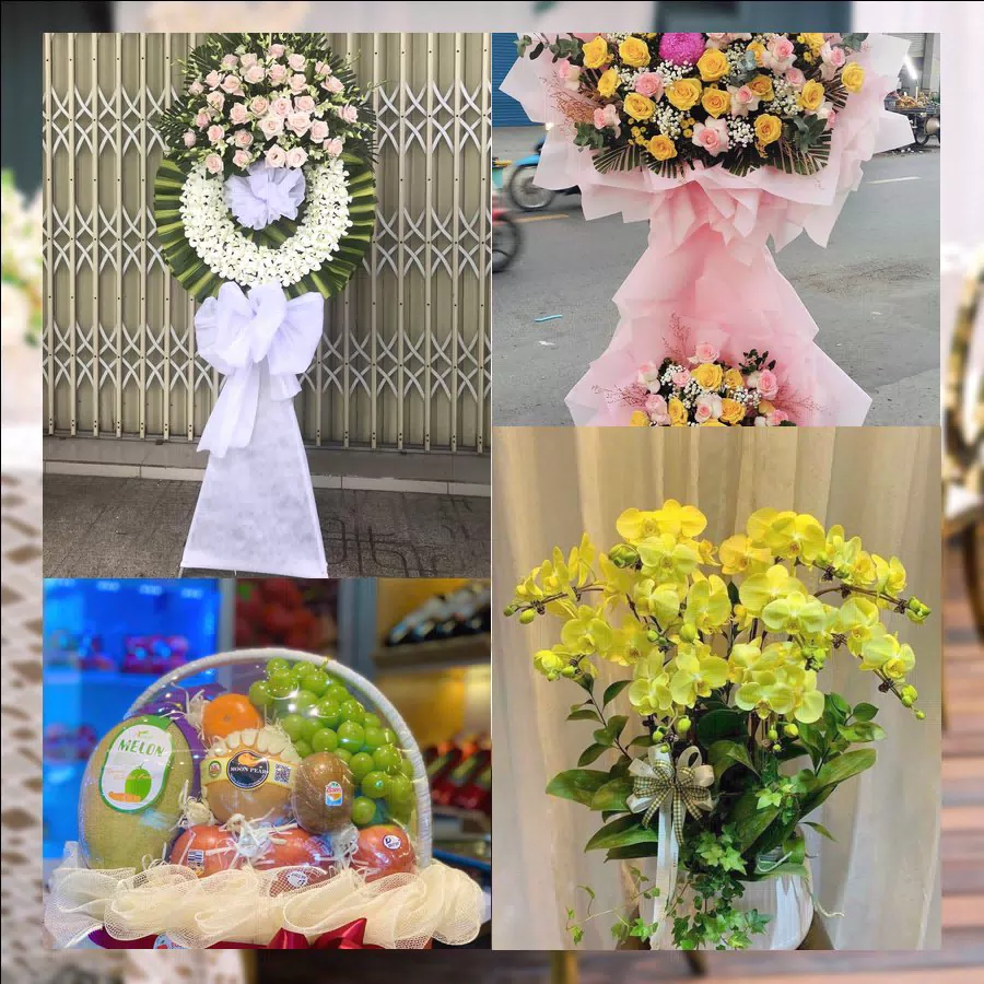Mẫu hoa tươi tại Shop Hoa Tươi Phường Điện Bàn, Đà Nẵng
