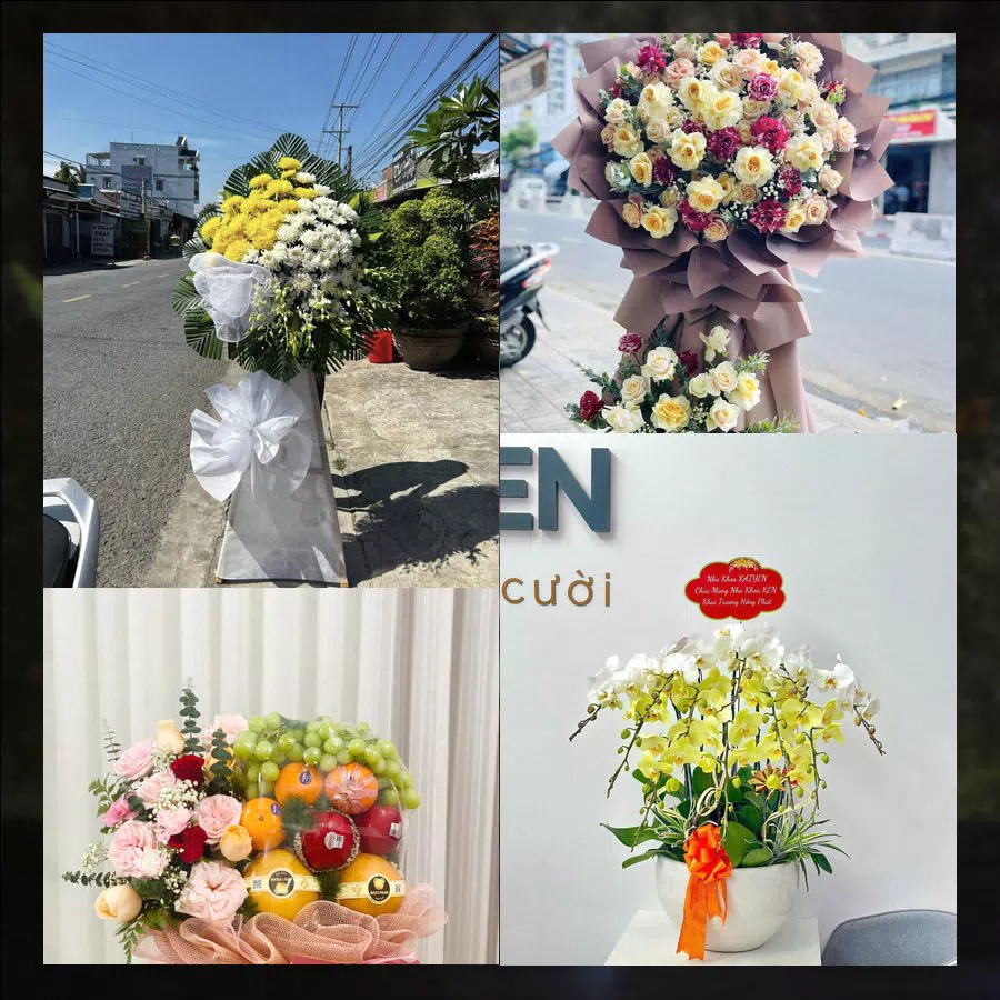 Mẫu hoa tươi tại Shop Hoa Tươi Phường Phú Thủy, Lâm Đồng