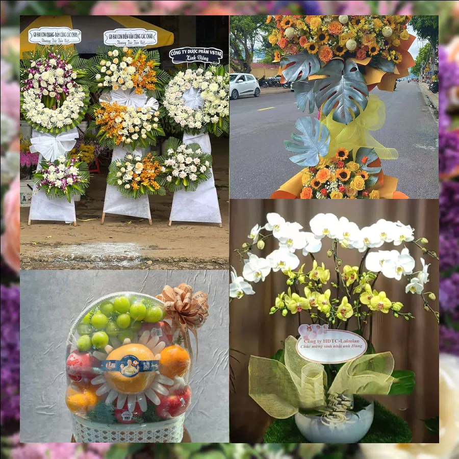 Mẫu hoa tươi tại Shop Hoa Tươi Xã Yên Phong, Bắc Ninh