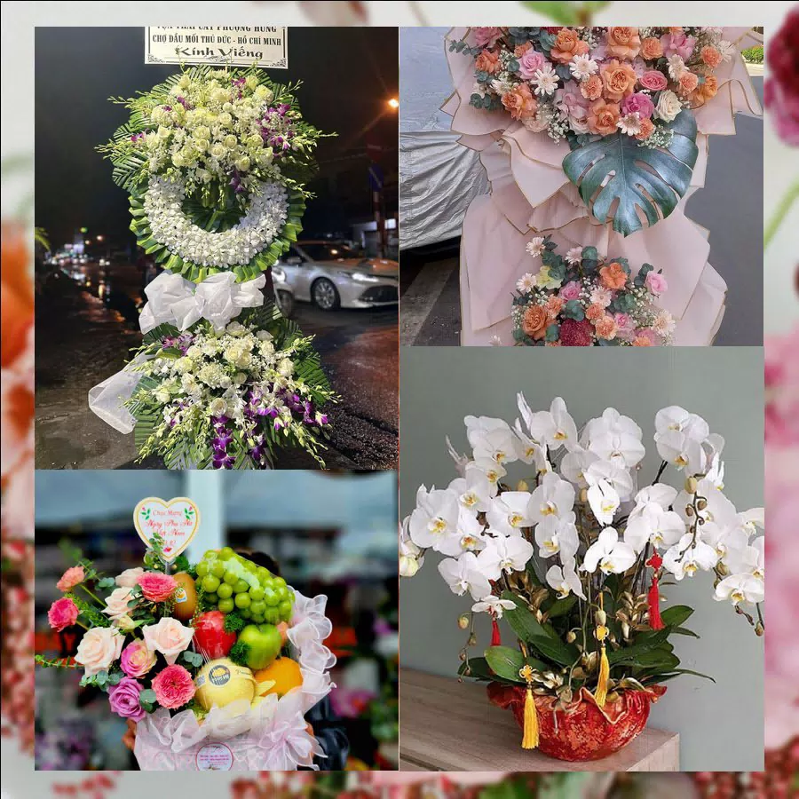 Mẫu hoa tươi tại Shop Hoa Tươi Phường Thuận An, Huế