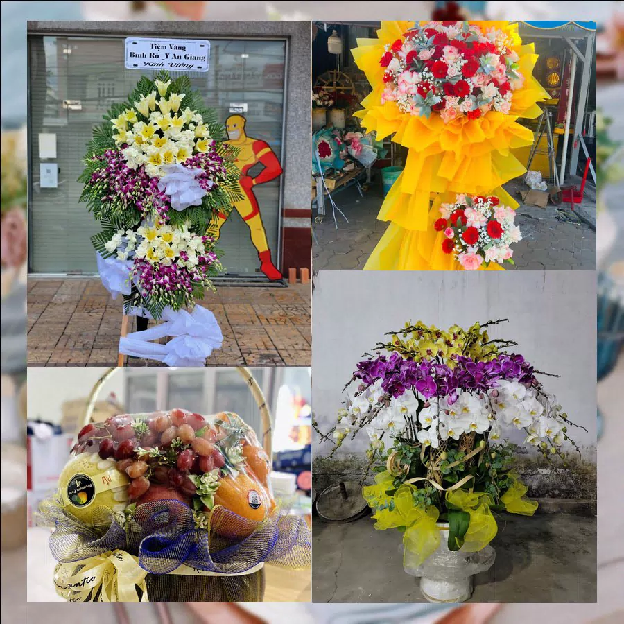 Mẫu hoa tươi tại Shop Hoa Tươi Phường Quỳnh Mai, Nghệ An