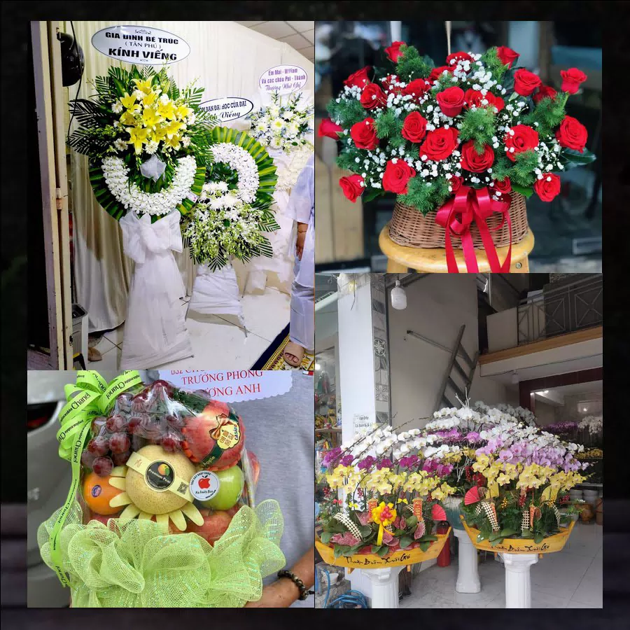 Mẫu hoa tươi tại Shop Hoa Tươi Xã Hiệp Hoà, Bắc Ninh