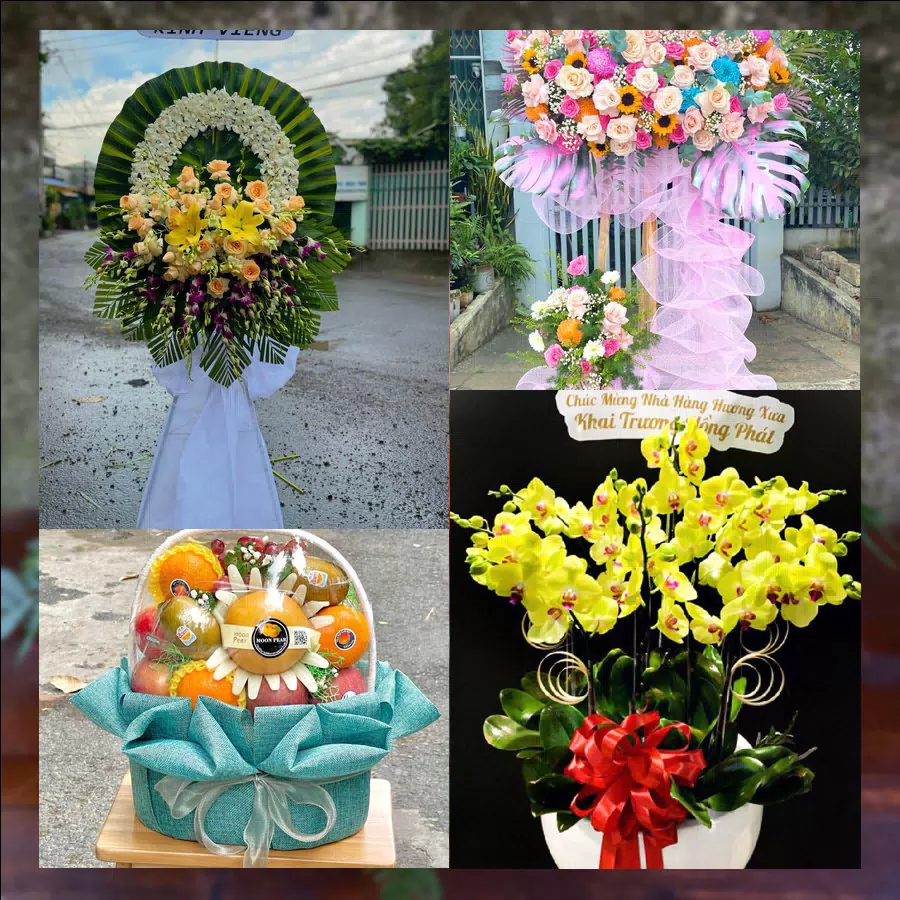 Mẫu hoa tươi tại Shop Hoa Tươi Phường Trương Quang Trọng, Quảng Ngãi