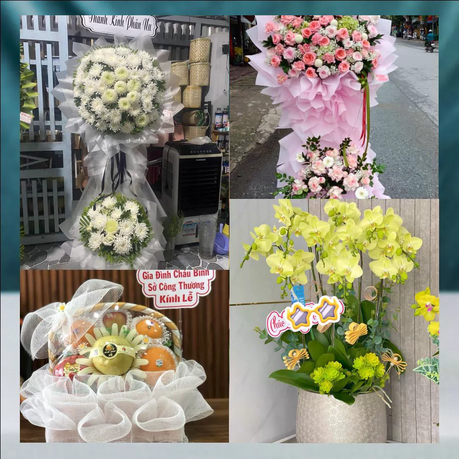 Mẫu hoa tươi tại Shop Hoa Tươi Phường Phước Thắng, TP.HCM