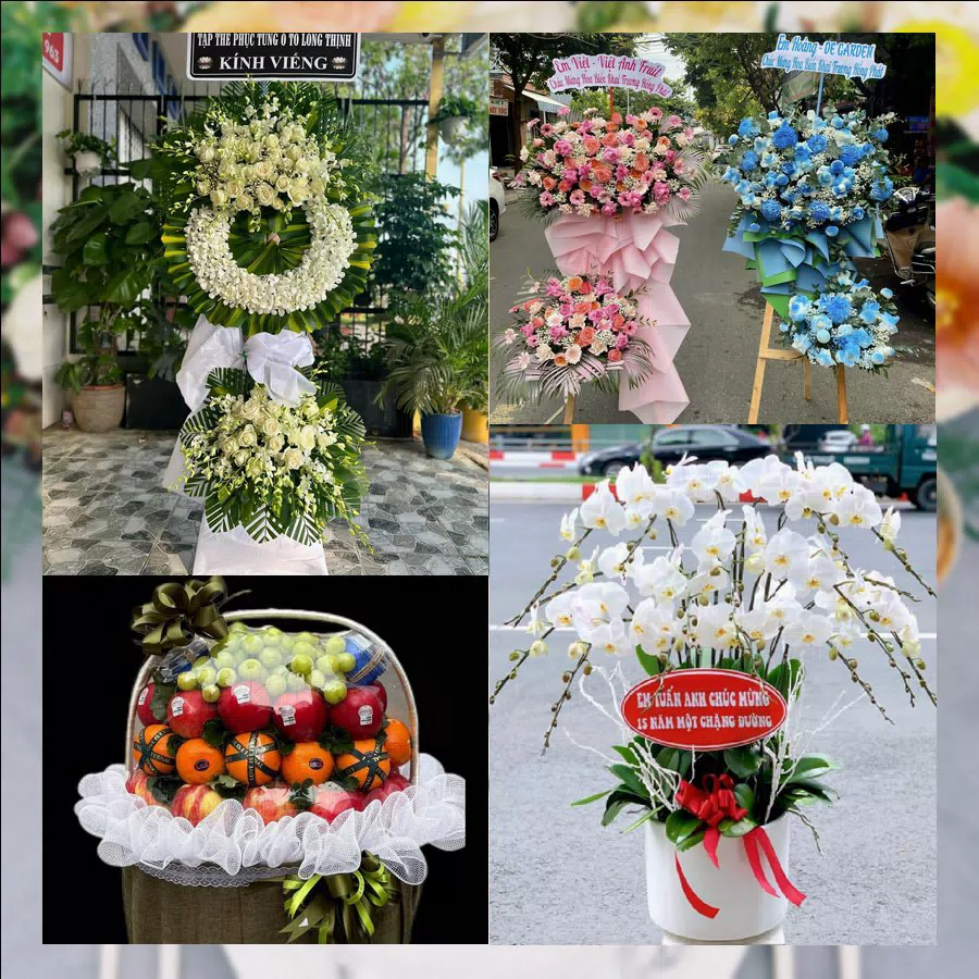 Bó hoa chúc mừng tươi thắm giao tận nơi tại Phường Uông Bí