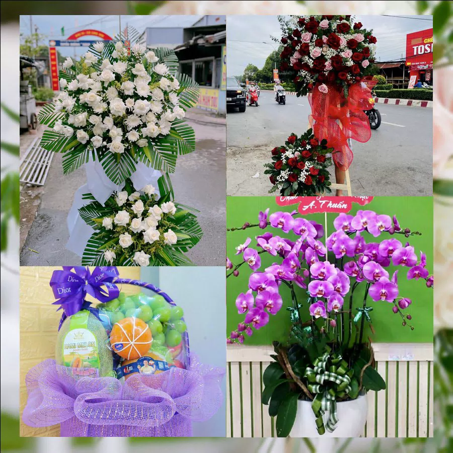 Lẵng hoa tươi ThuyHoaTuoi.Com giao tận nơi tại Phường Việt Yên