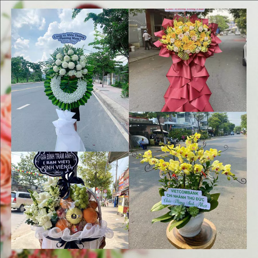 Bó hoa tươi giao tại Phường Tân Uyên