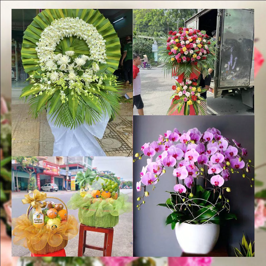 Lẵng hoa tươi giao tận nơi tại Phường Hòa Thành