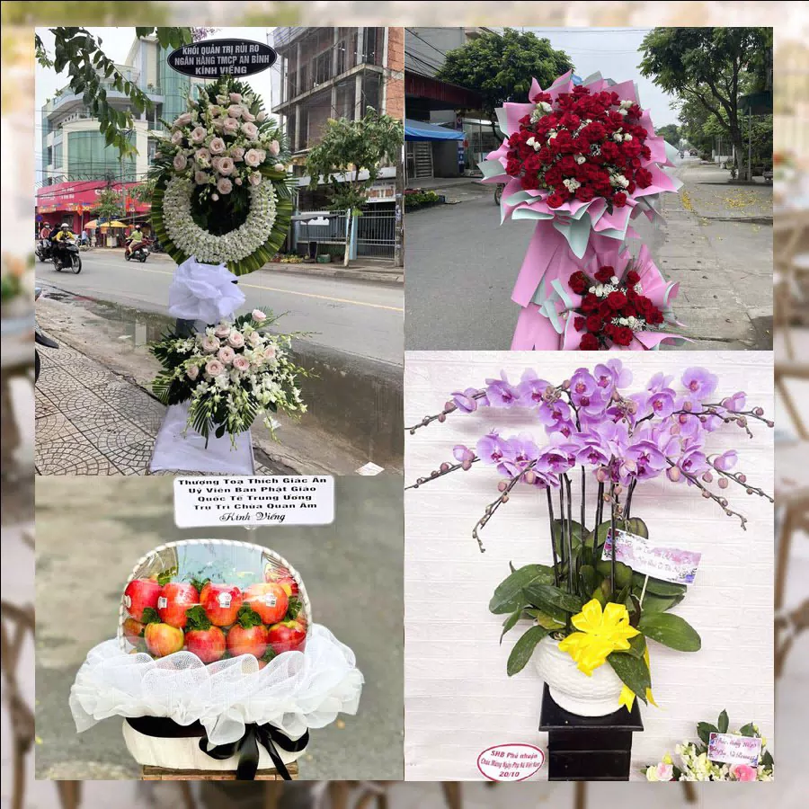 Bó hoa tươi giao tại Xã Quỳnh Phụ