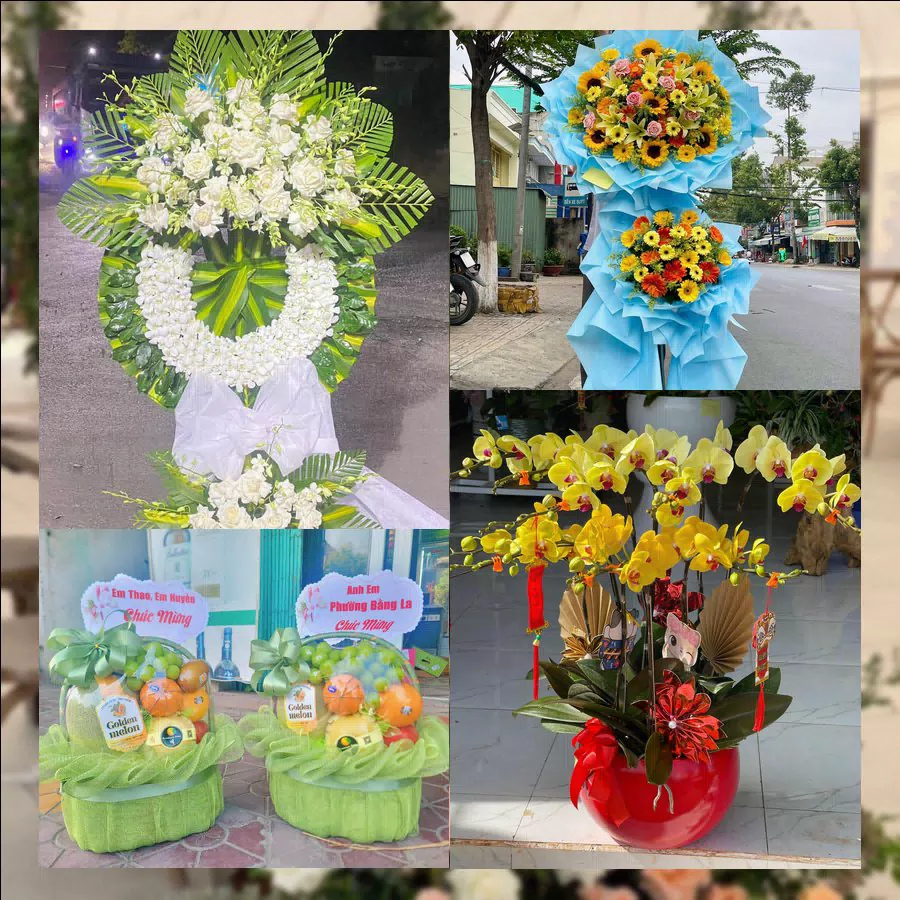 Bó hoa tươi ThuyHoaTuoi.Com cắm giao tại Phường Phổ Yên