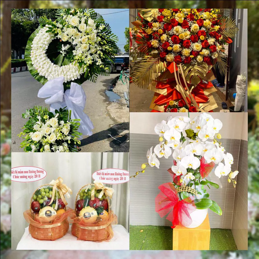 Hoa tươi chúc mừng tại shop hoa tươi Xã Khoái Châu