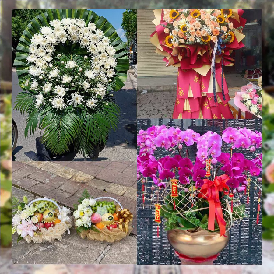 Kệ hoa khai trương tươi thắm giao tại Phường Đồ Sơn