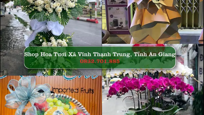 Shop Hoa Tươi Xã Vĩnh Thạnh Trung - Tỉnh An Giang