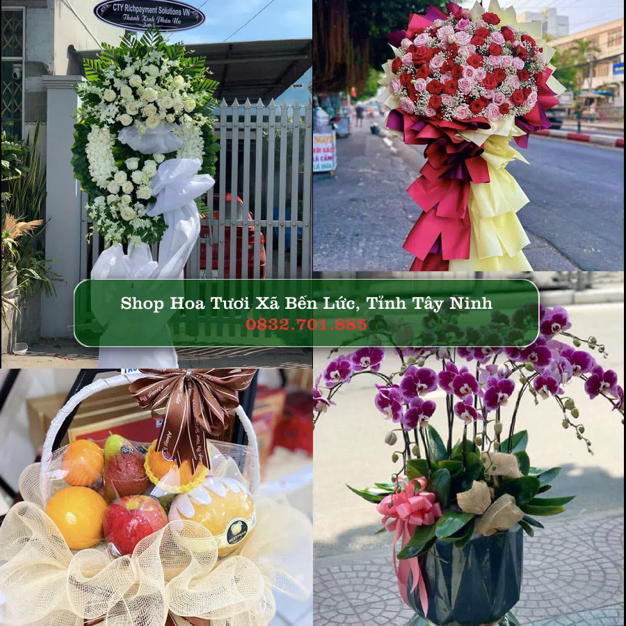 Shop Hoa Tươi Xã Bến Lức - Tỉnh Tây Ninh