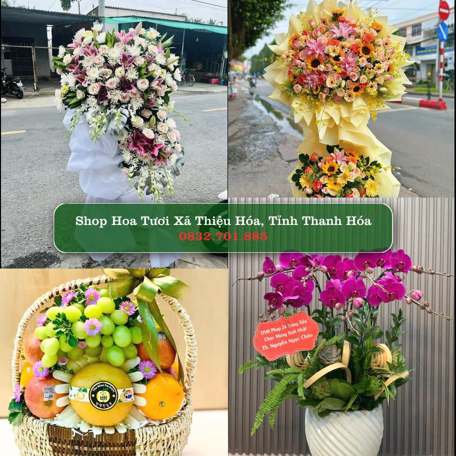 Shop hoa tươi Xã Thiệu Hóa, Tỉnh Thanh Hóa - ThuyHoaTuoi.Com giao hoa tận nơi
