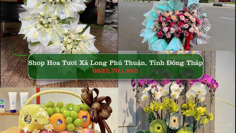 Shop Hoa Tươi Xã Long Phú Thuận - Tỉnh Đồng Tháp
