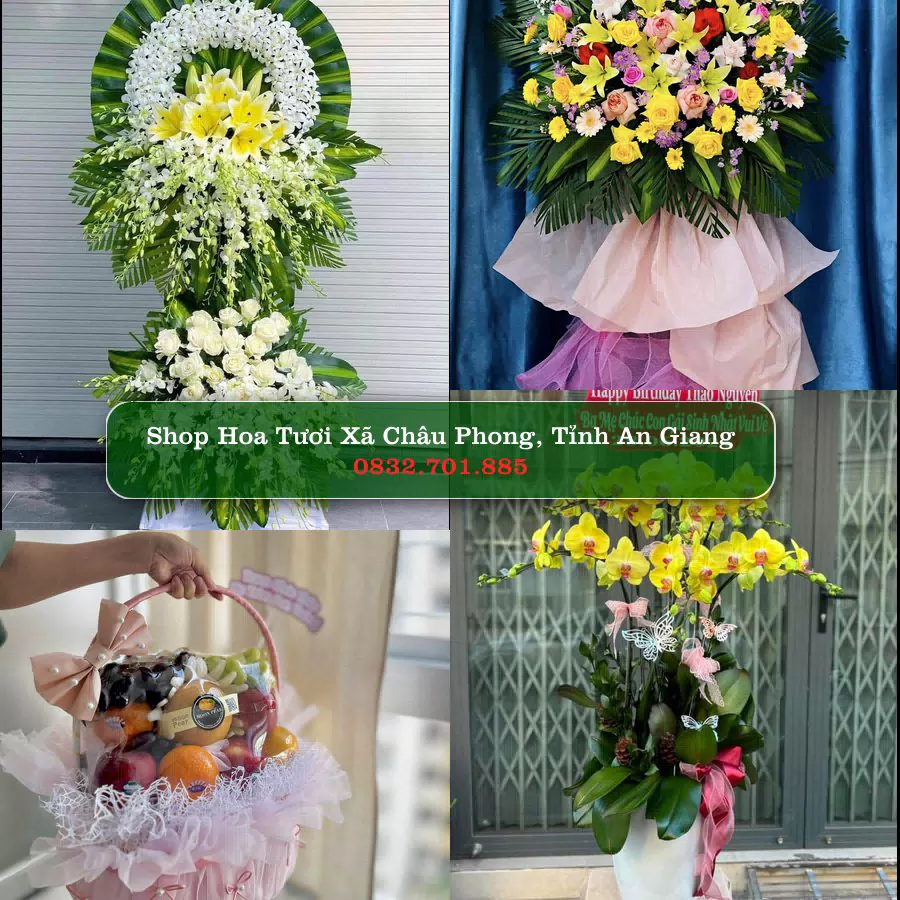 Shop hoa tươi Xã Châu Phong, Tỉnh An Giang - ThuyHoaTuoi.Com giao hoa tận nơi