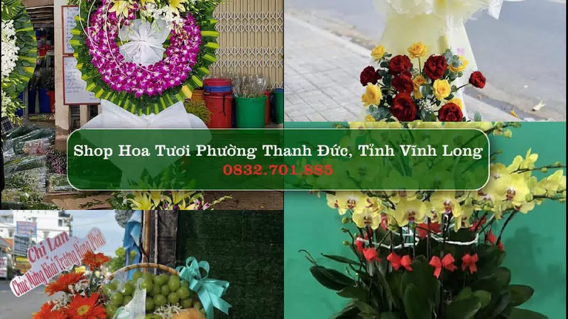 Shop Hoa Tươi Phường Thanh Đức - Tỉnh Vĩnh Long