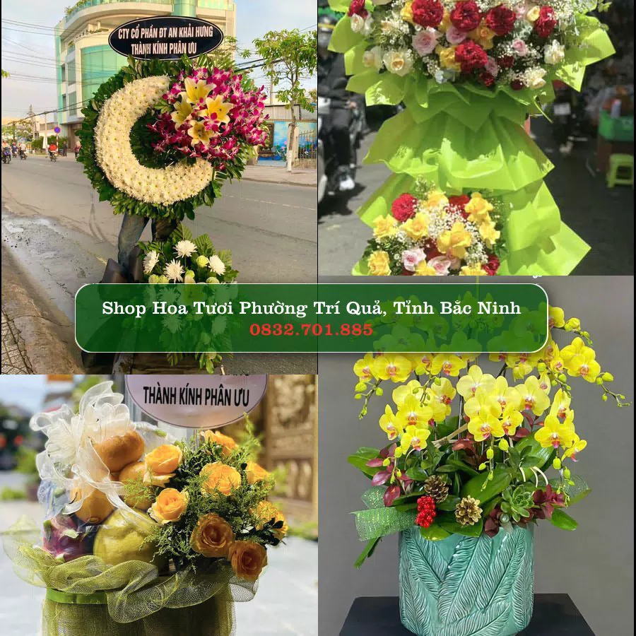 Shop Hoa Tươi Phường Trí Quả - Tỉnh Bắc Ninh