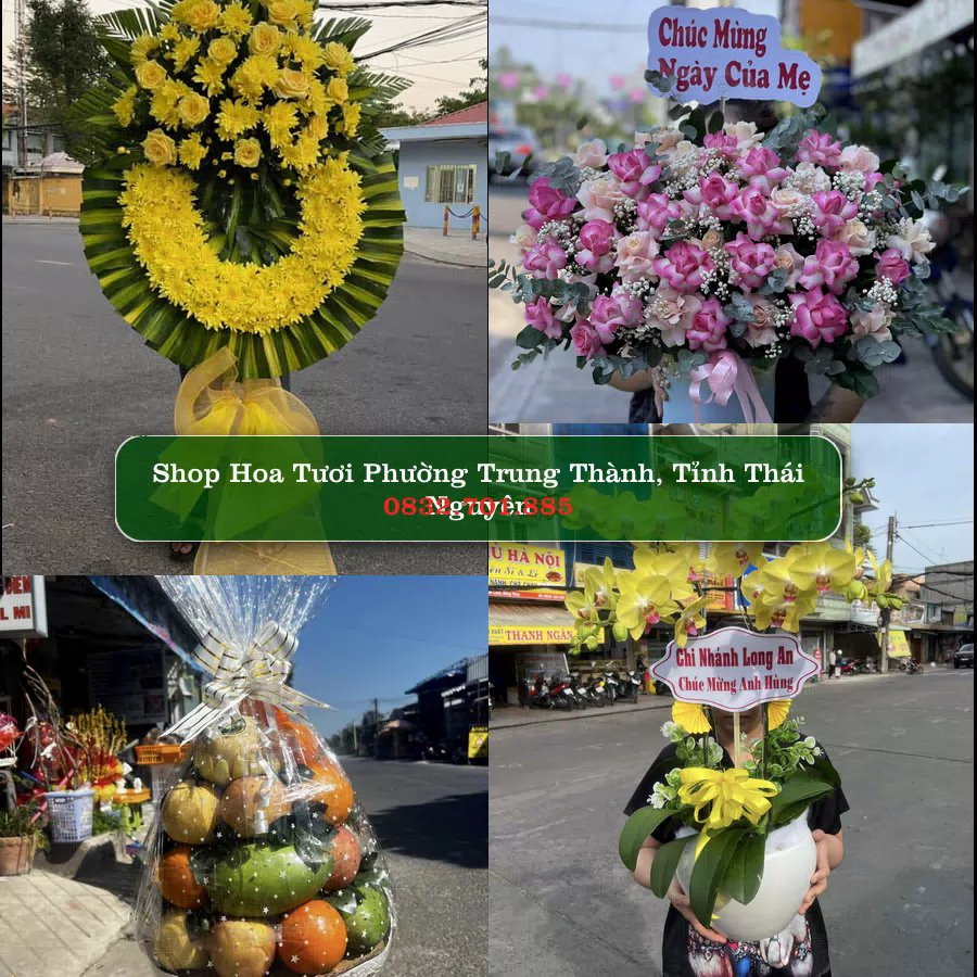 Shop hoa tươi Phường Trung Thành, Tỉnh Thái Nguyên - ThuyHoaTuoi.Com giao hoa tận nơi