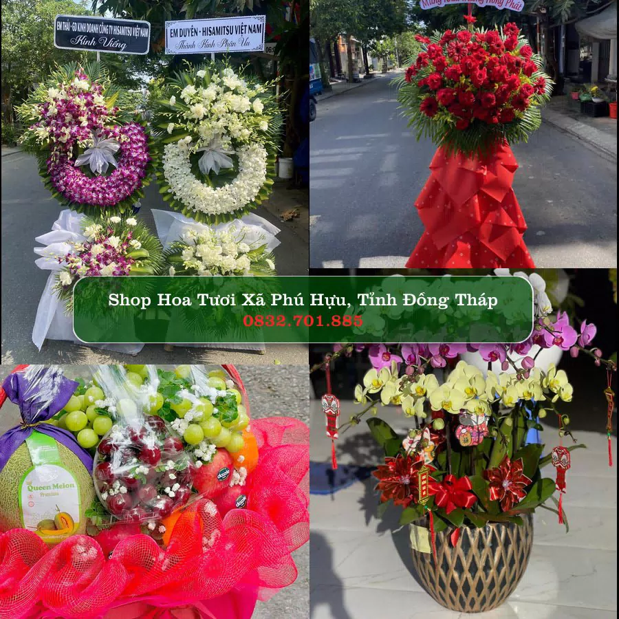 Shop Hoa Tươi Xã Phú Hựu - Tỉnh Đồng Tháp