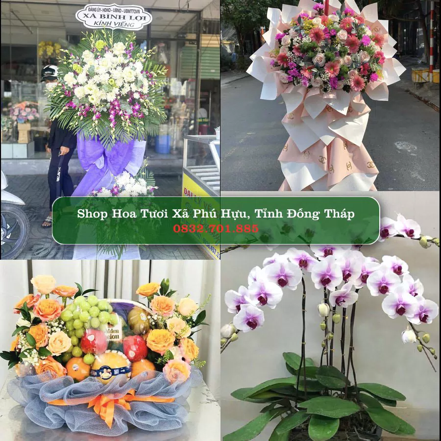 Shop hoa tươi Xã Phú Hựu, Tỉnh Đồng Tháp - ThuyHoaTuoi.Com giao hoa tận nơi