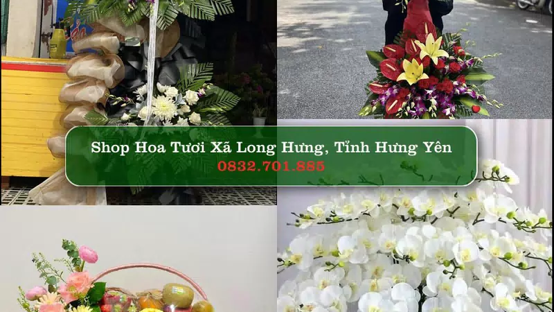 Shop Hoa Tươi Xã Long Hưng - Tỉnh Hưng Yên