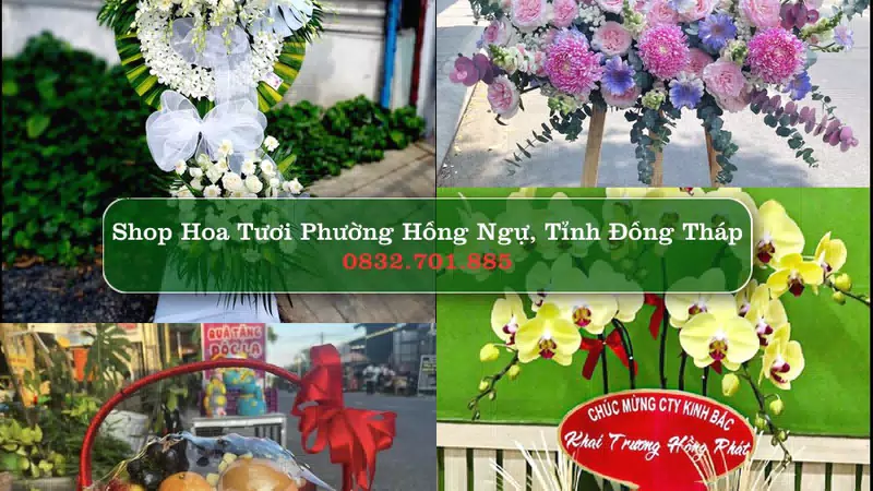 Shop Hoa Tươi Phường Hồng Ngự - Tỉnh Đồng Tháp