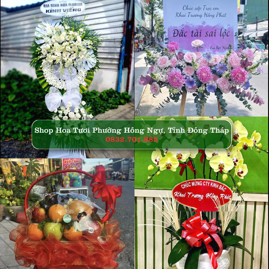 Shop Hoa Tươi Phường Hồng Ngự - Tỉnh Đồng Tháp