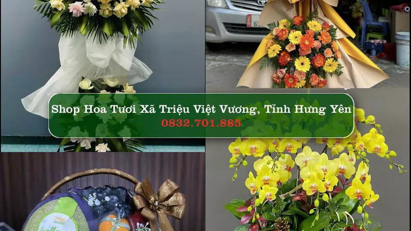 Shop Hoa Tươi Xã Triệu Việt Vương - Tỉnh Hưng Yên