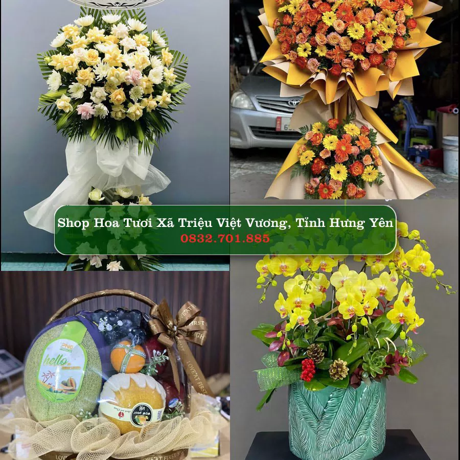 Shop Hoa Tươi Xã Triệu Việt Vương - Tỉnh Hưng Yên