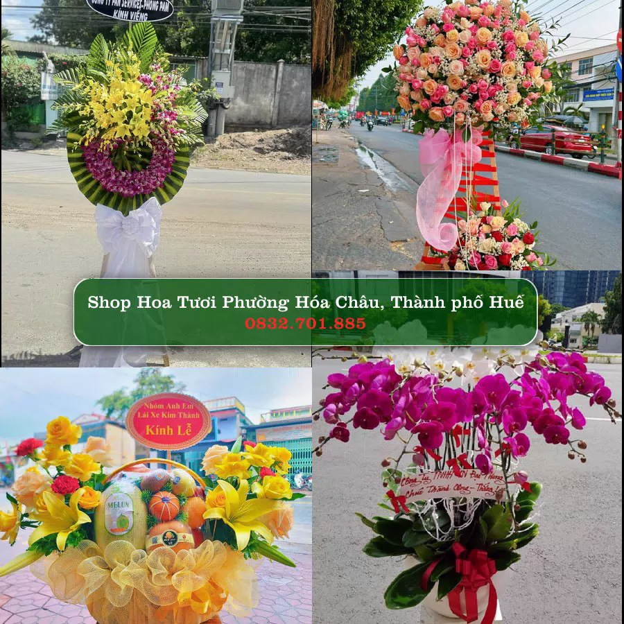 Shop hoa tươi Phường Hóa Châu, Thành phố Huế - ThuyHoaTuoi.Com giao hoa tận nơi