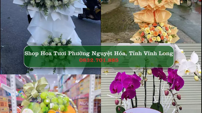 Shop Hoa Tươi Phường Nguyệt Hóa - Tỉnh Vĩnh Long