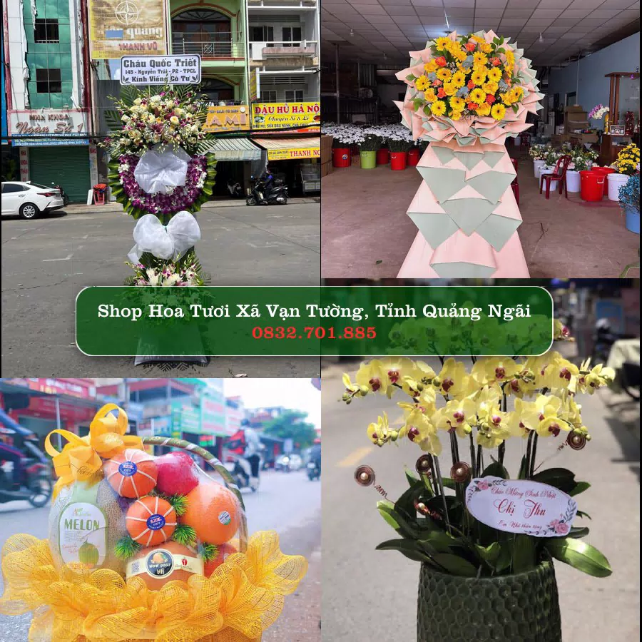 Shop hoa tươi Xã Vạn Tường, Tỉnh Quảng Ngãi - ThuyHoaTuoi.Com giao hoa tận nơi
