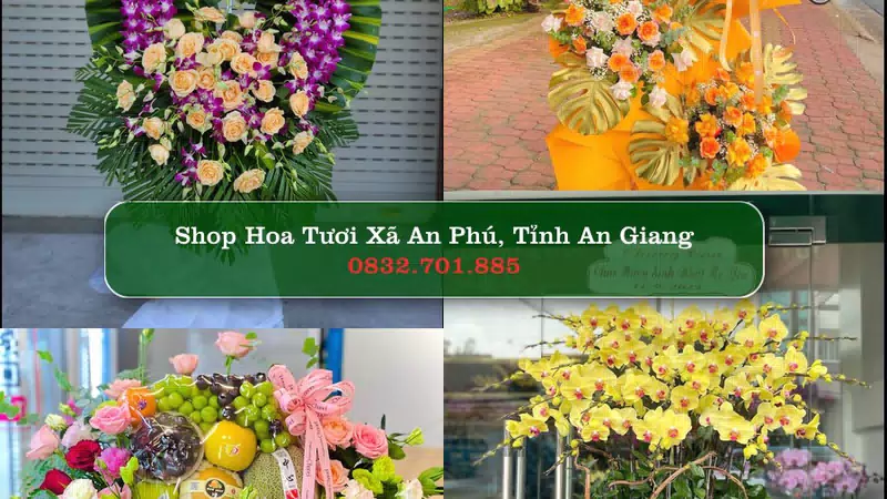 Shop Hoa Tươi Xã An Phú - Tỉnh An Giang