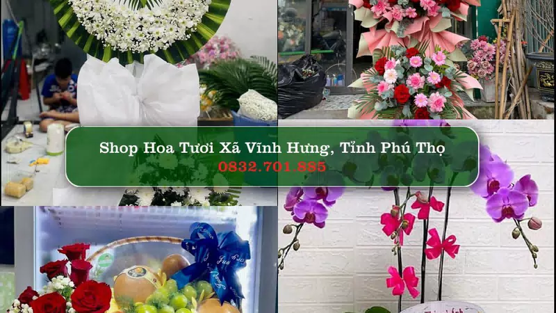Shop Hoa Tươi Xã Vĩnh Hưng - Tỉnh Phú Thọ