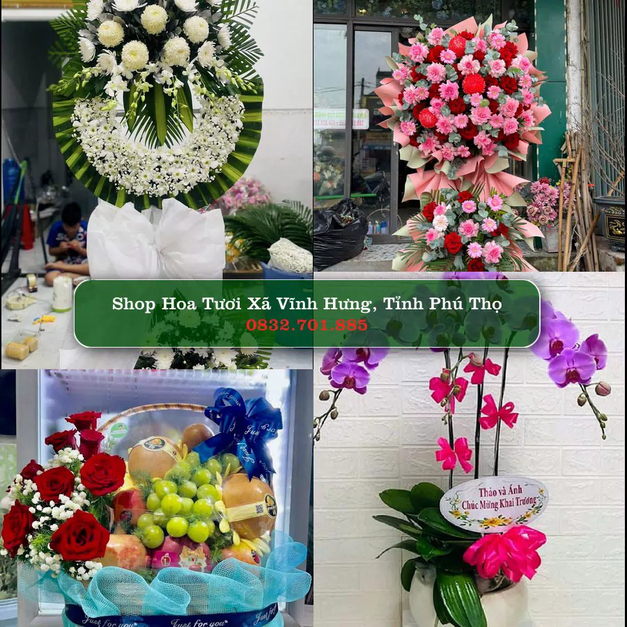 Shop Hoa Tươi Xã Vĩnh Hưng - Tỉnh Phú Thọ