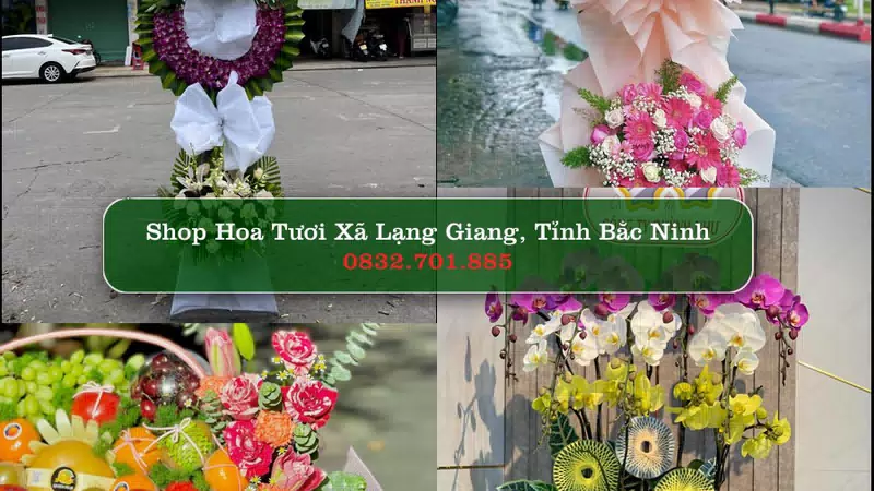 Shop Hoa Tươi Xã Lạng Giang - Tỉnh Bắc Ninh