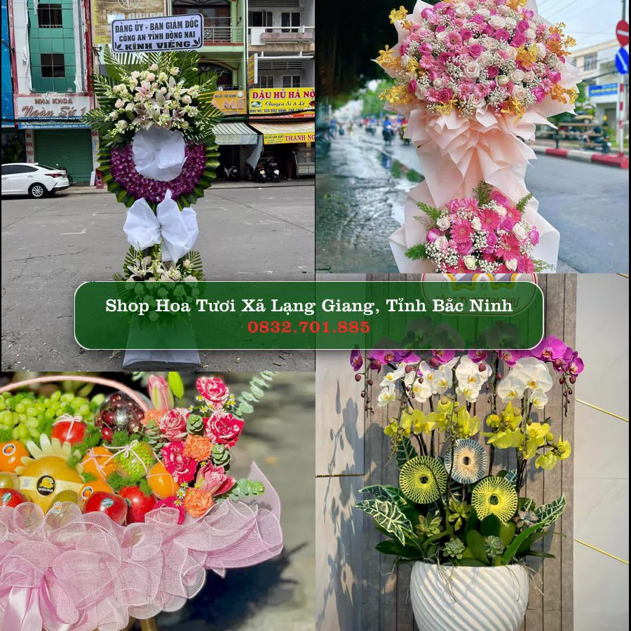 Shop Hoa Tươi Xã Lạng Giang - Tỉnh Bắc Ninh