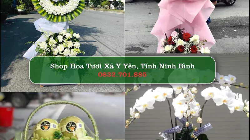Shop Hoa Tươi Xã Ý Yên - Tỉnh Ninh Bình