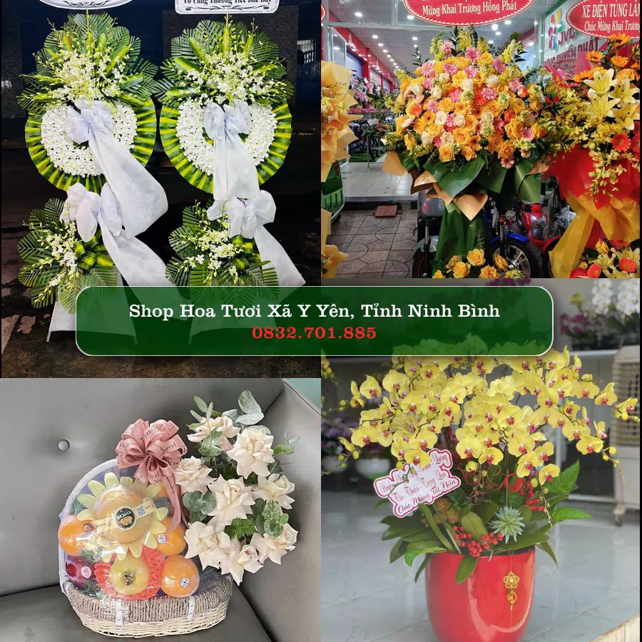 Shop hoa tươi Xã Ý Yên, Tỉnh Ninh Bình - ThuyHoaTuoi.Com giao hoa tận nơi