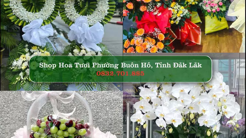 Shop Hoa Tươi Phường Buôn Hồ - Tỉnh Đắk Lắk