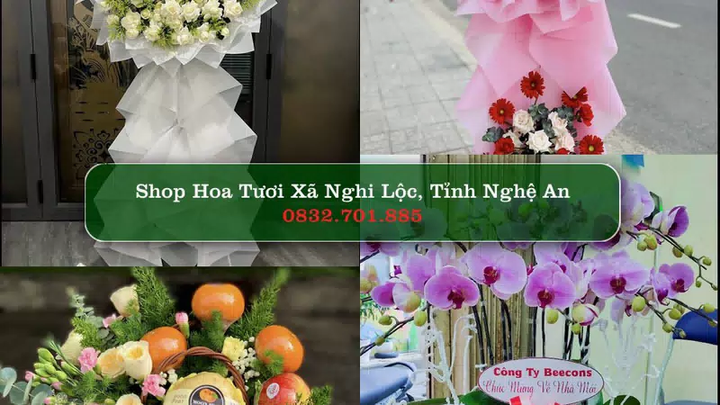 Shop Hoa Tươi Xã Nghi Lộc - Tỉnh Nghệ An