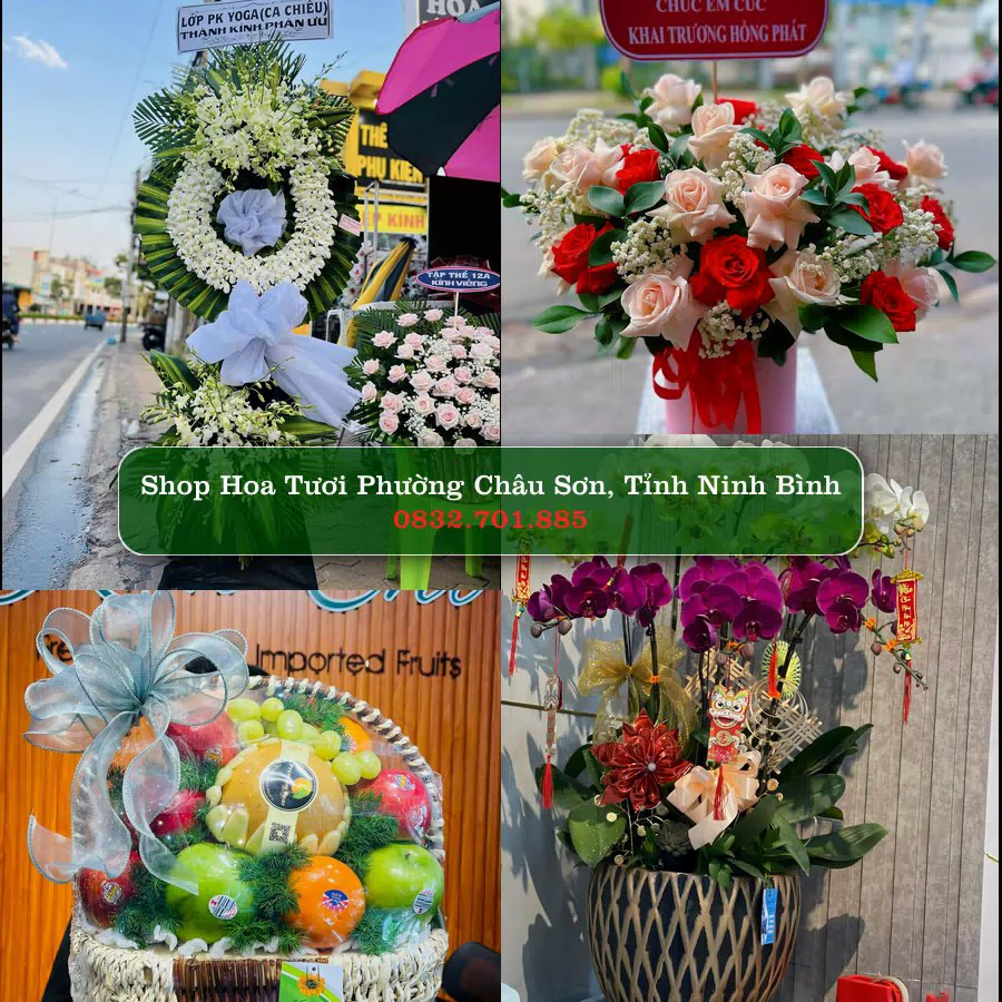 Shop Hoa Tươi Phường Châu Sơn - Tỉnh Ninh Bình
