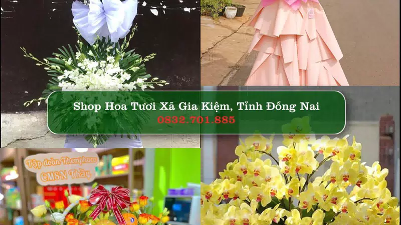 Shop Hoa Tươi Xã Gia Kiệm - Tỉnh Đồng Nai