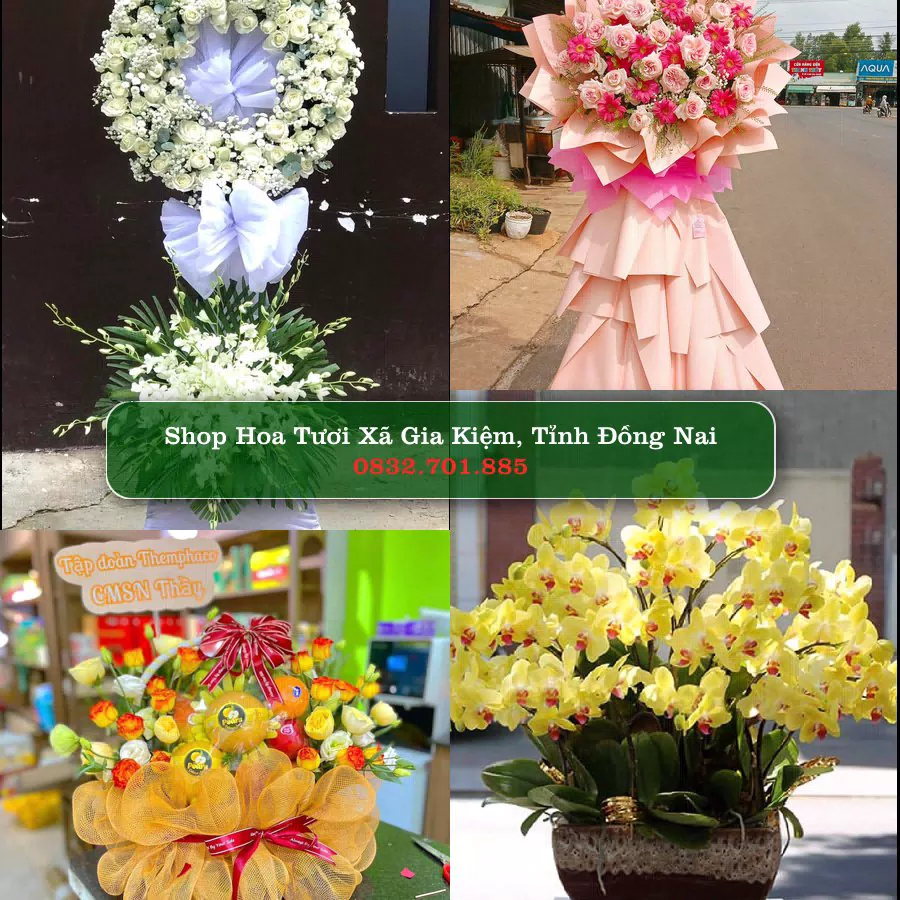 Shop Hoa Tươi Xã Gia Kiệm - Tỉnh Đồng Nai