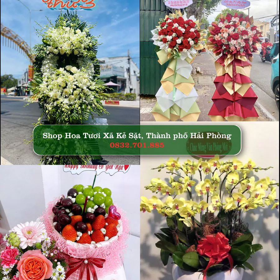 Shop Hoa Tươi Xã Kẻ Sặt - Thành phố Hải Phòng