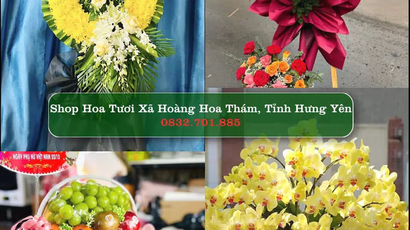 Shop Hoa Tươi Xã Hoàng Hoa Thám - Tỉnh Hưng Yên