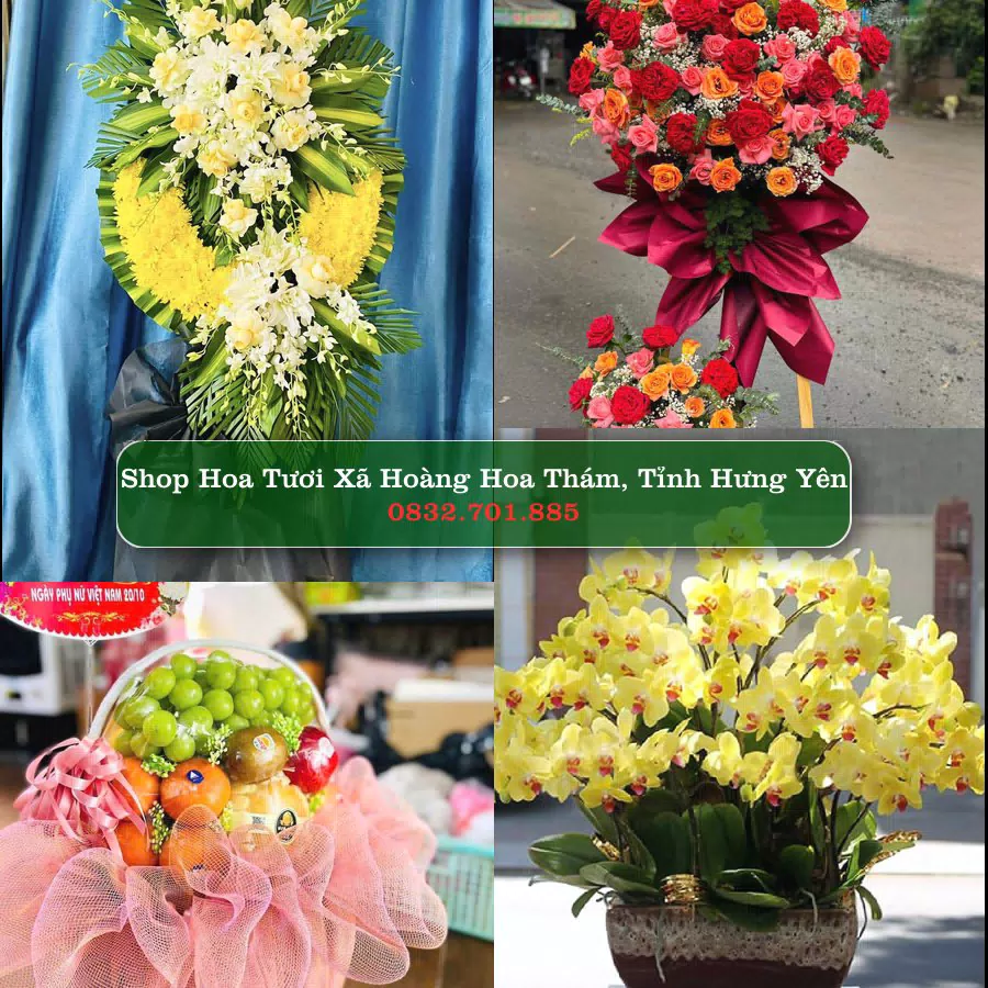 Shop Hoa Tươi Xã Hoàng Hoa Thám - Tỉnh Hưng Yên
